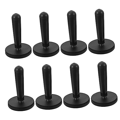 Pinces magnétiques noires BESTYASH en fer et TPE pour pose précise de film vinyle automobile