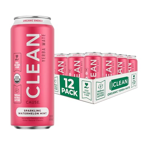 CLEAN Cause Watermelon Mint Yerba Mate