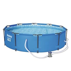 Bestway Steel Pro Max Frame Pool rond met stalen frame en filterpomp, 305 x 76 cm