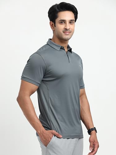 Image of Men's Lightweight Dry Rush Tech Polo | Moisture-Wicking, Breathable, Stretchable, Wrinkle-Resistant, Quick-Dry, Anti-Odor