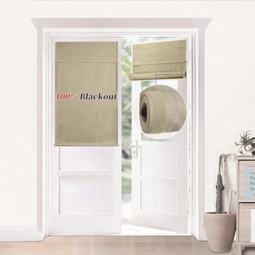 Blackout French Door Curtains with UV Blocker, 24