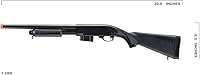 Vista 5 de 870 Spring Magazine alimentado con escopeta Airsoft (Negro)-A&K