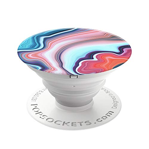 PopSockets: Collapsible Grip & Stand for Phones and Tablets - Banded Agate