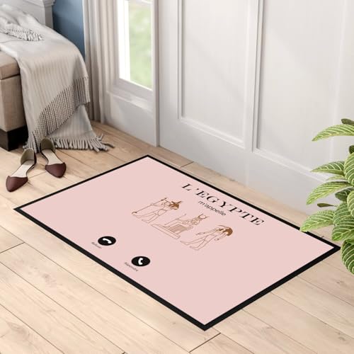 Paillasson Rose Egypte Voyage tapis entrée Pyramides Pharaons - 3