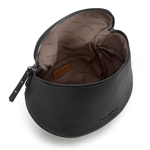 Montana West Duże torby crossbody dla kobiet nerka torebka na ramię z regulowanym paskiem, Duży - czarny