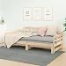 LLEZKBR Furniture Select-Cama de día extraíble sin colchón de madera maciza de pino de 2 cm