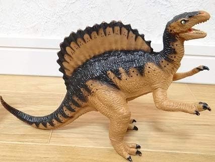 Amazon 恐竜 ソフビ フィギュア スピノサウルス 1992年製 全長約21cm フィギュア ドール 通販