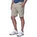 adidas Golf Men's Climalite 3-Stripes Shorts, Ecru, 34