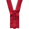 YKK Open Ended Zip, No. 519 Red, 66 cm Length : Amazon.co.uk: Home ...