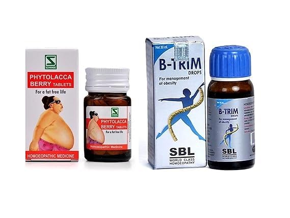 SBL B Trim Drops 30 ml & Phytolacca Berry Tablets 20 gm WSI COMBO