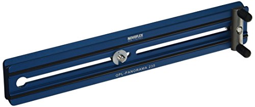 Preisvergleich Produktbild Novoflex QPL-Panorama Panoramaplatte, 180 mm, Verdrehsichere 235-mm-Panorama-Platte mit Skala, schwarz