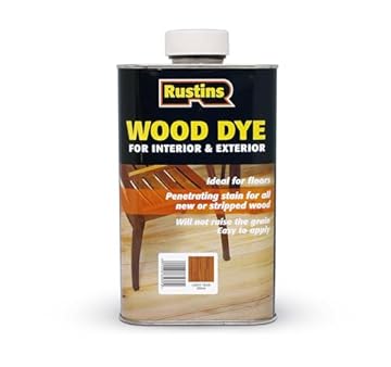 Rustins Wood Dye Light Teak 250ml