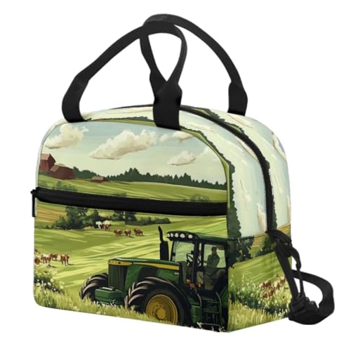 COEQINE Lonchera térmica con correa ajustable para niños de 8 a 12 años, para adolescentes, niños, escuela, bolsa térmica con correa ajustable para fiestas