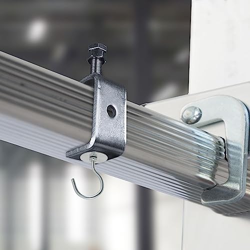 4 Stück C Klemme 47mm Klein Trägerklemme m8 Kleine C Klemmen Edelstahl 304 Einstellbereich 25-42mm Edelstahl Trägerklammer Schweißklemme für Schweißen, Werkzeug, Heimwerken, Holzbearbeitung