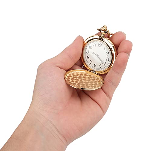 Relógio de bolso, escala de algarismos arábicos Relógio de bolso retrô clássico romano 30 cm comprim