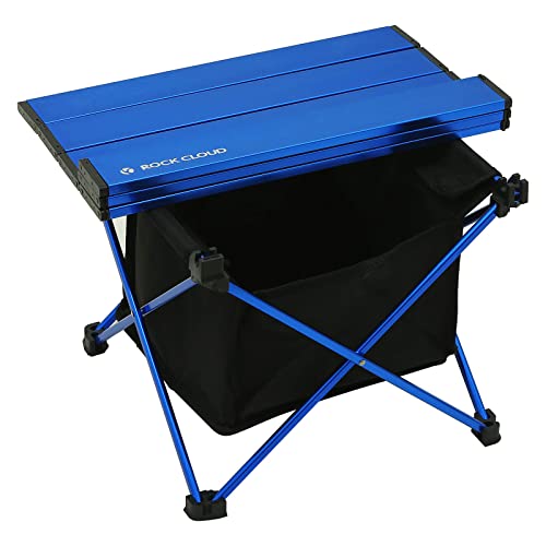 ROCK-CLOUD-Portable-Camping-Table-Ultralight-Aluminum-Camp-Table-with-Storage-Bag-Folding-Beach-Table-for-Camping-Hiking-Backpacking-Outdoor-Picnic