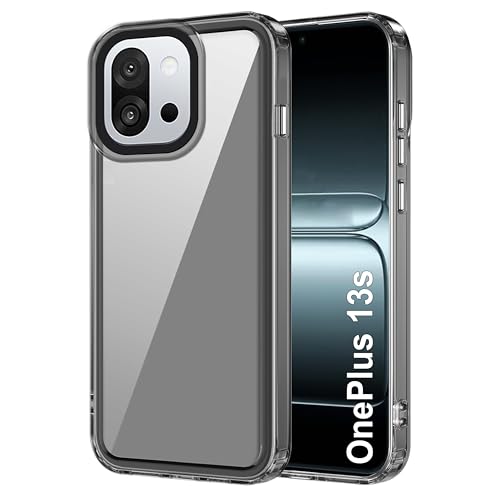 Image of Zapcase Back Case Cover for OnePlus 13s | Compatible for OnePlus 13s Back Cover | Case Cover with Camera Protection | (TPU + PC | Translucent Black)