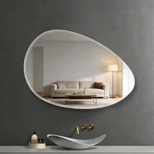 Miroir incassable en goutte d'eau pour sécuriser l'entrée