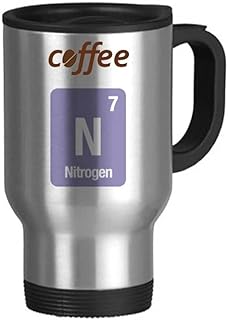N azotu czeka element naukowy kubek z klapką kubek ze stali nierdzewnej termos samochodowy naczynia do picia