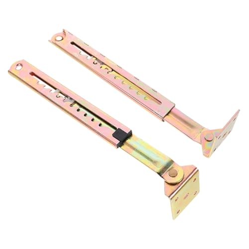 KOCKSHION ベッド用伸縮式直線ブラケット家具ヒンジ 強力サポート 静音操作 簡単取付け ベッド テーブル調整用伸縮棒家具用サポーター