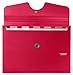 Five Star 6 Pocket Expanding File Organizer, Plastic Expandable File Folders with Pockets and Tab Inserts, Holds 11