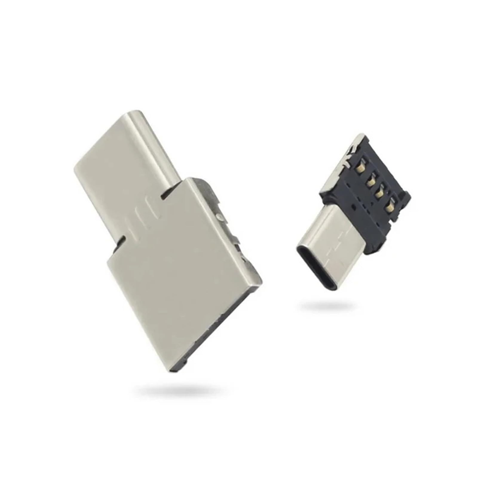 Adattatore da USB C a USB 2.0 OTG di tipo C, cavo connettore micro USB (micro USB, 3 pezzi)