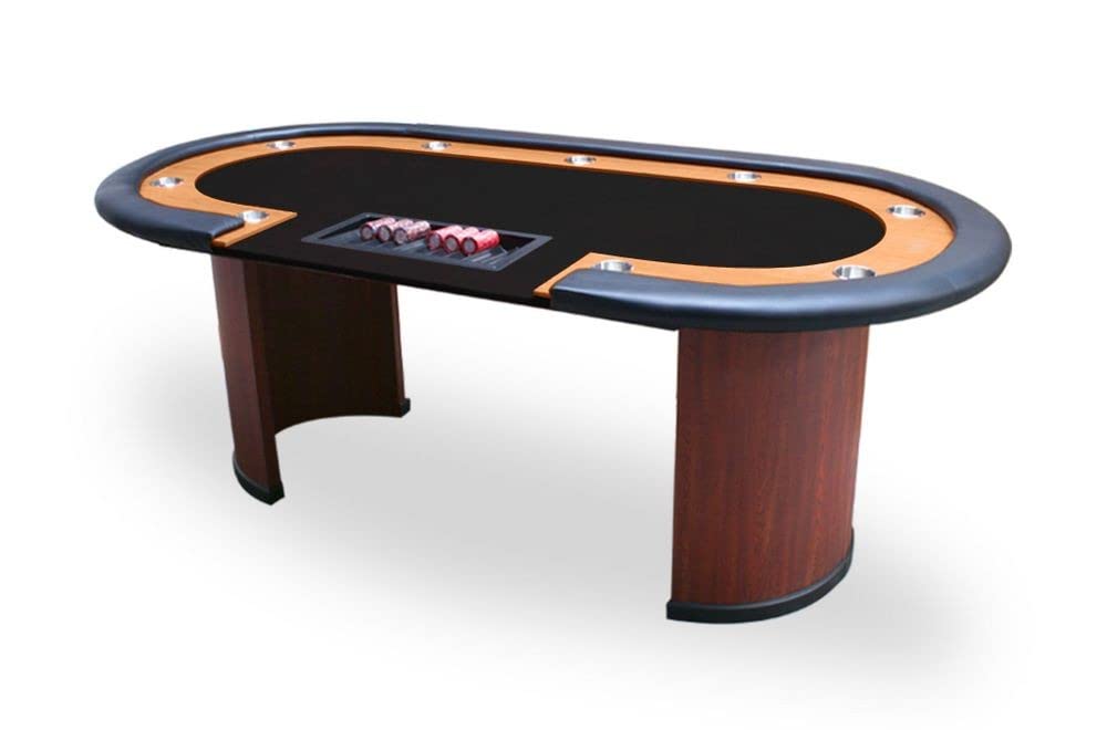 Table Nevada 4 Dealer Racetrack (Noir)