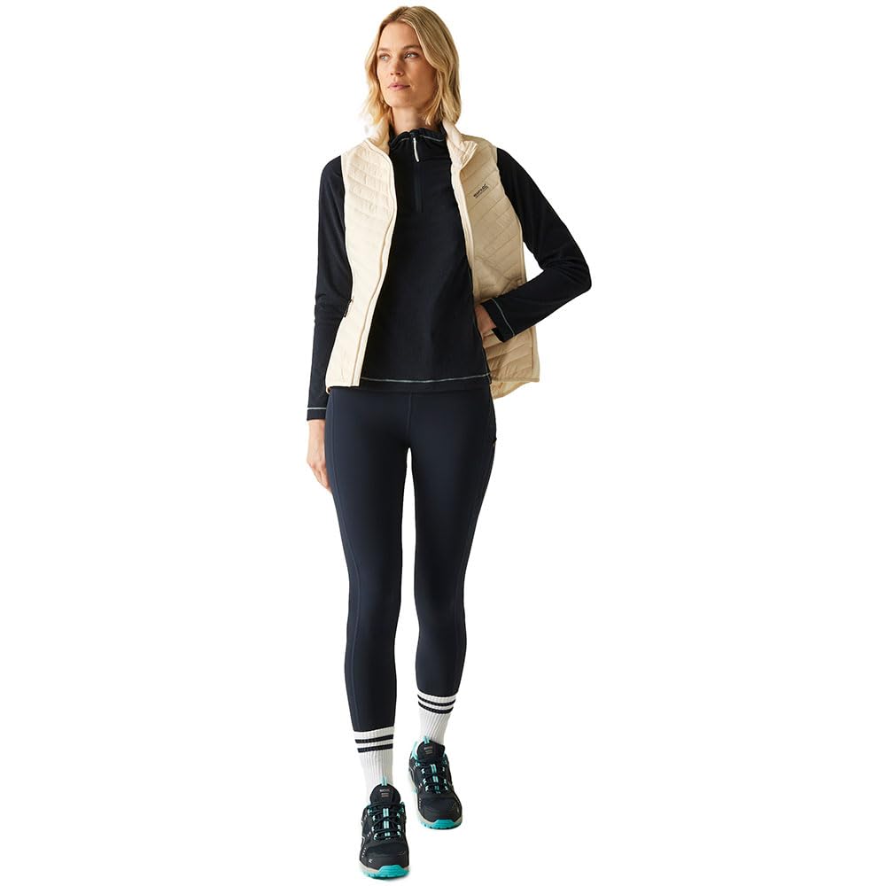 Regatta Womens Monira Hiking Leggings Water Repellent Gym Walking Pants Navy
