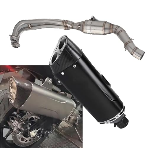 Silencieux d'échappement Accessoires D'échappement Moto pour Y-AMAHA TMAX 500 530 560 2016-2025 2024 2023 2022 2021 2020 Silencieux(Nero)