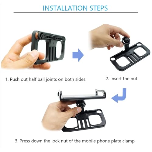 Support de tablette compatible DJI Mavic Pro et accessoire d'extension de télécommande mini - 7