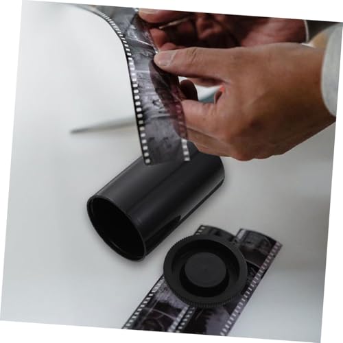 Botes de película Toddmomy con estuche plástico negro y tapa protectora 5