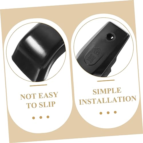 1 par de mangos sustitutos resistentes al calor para ollas a presión, accesorio de cocina para uso diario, compatible con utensilios de cocina, incluye tornillos miniatura 3