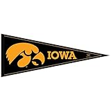 NCAA University of Iowa WCR63910971 Carded Classic Pennant, 12