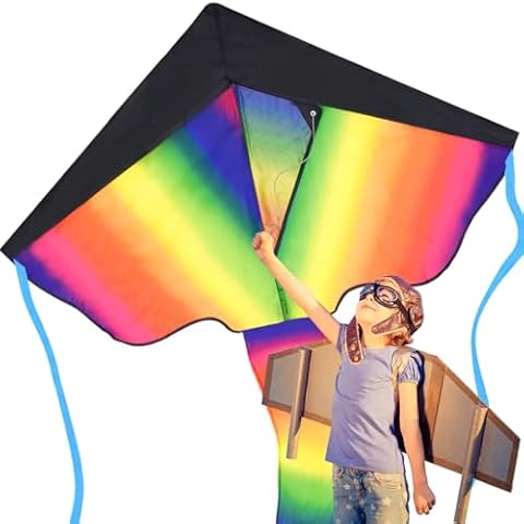 Easy-Flying Rainbow Kite for All Cover