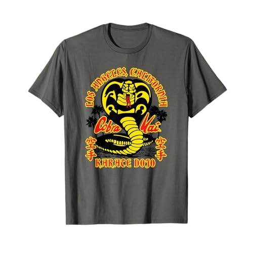 Cobra Kai Logotipo de Karate Dojo Camiseta