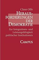 Herausforderungen der Demokratie: Zur Integrations- und Leistungsfähigkeit politischer Institutionen 3593371537 Book Cover