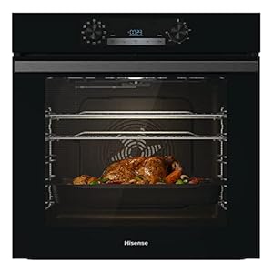 Hisense BI62212ABUK Built-in Electric Single Oven – Black – A Rated, 22 x 23 x 23 inches (L x W x H)