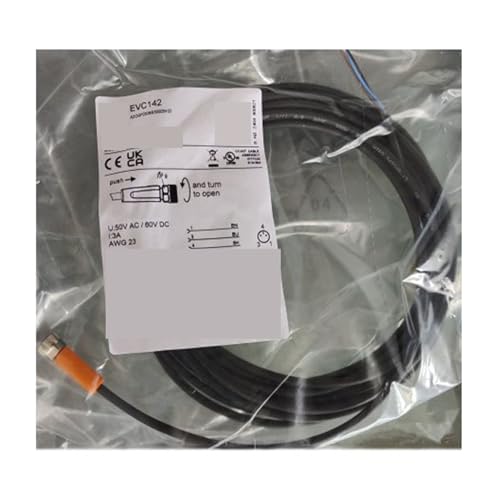 Cable de conexión EVC142 M12 de 4 pines para sensor de proximidad inductivo