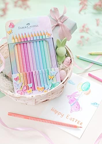 Faber-Castell 201910 Kredki Ołówkowe, Wielokolorowy, 12 sztuk
