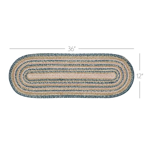 Kaila-Jute-Oval-Runner-12×36 Kaila Jute Oval Runner 12×36