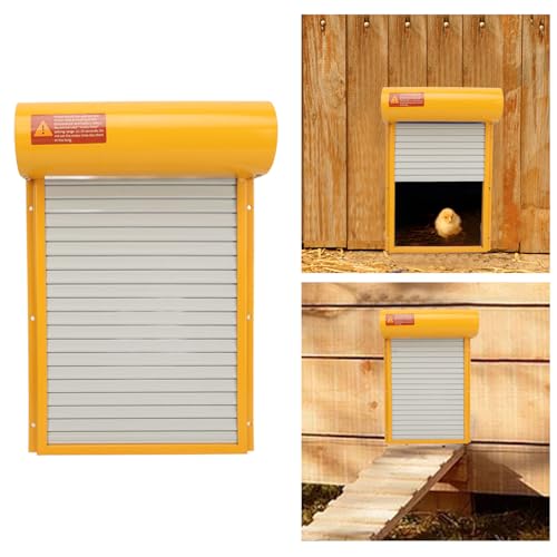 Puerta automática para gallinero con sensor solar para un cierre seguro y autónomo 3