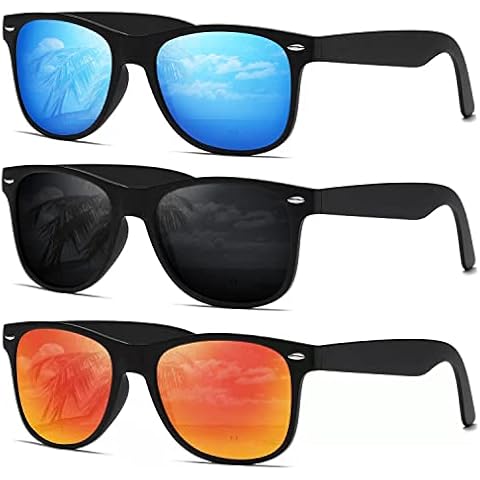 DEMIKOS Polarized Sunglasses for Men and Women (3 Pack) Cover