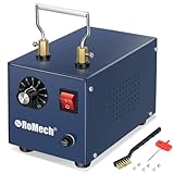 ROMECH 160W Adjustable Electric Rope Cutter, Hot Knife Thermal Blade, Bench Mount Cutting Tool Kit for Braid Fabric Webbing Belting Ribbon (160W, RM-025)