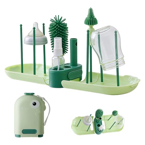 Brosses pour biberons et kit de voyage complet, le cadeau idéal pour parents - 2