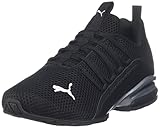 PUMA Herren Axelion LS Laufschuhe, Schwarz Black Black White, 42.5 EU