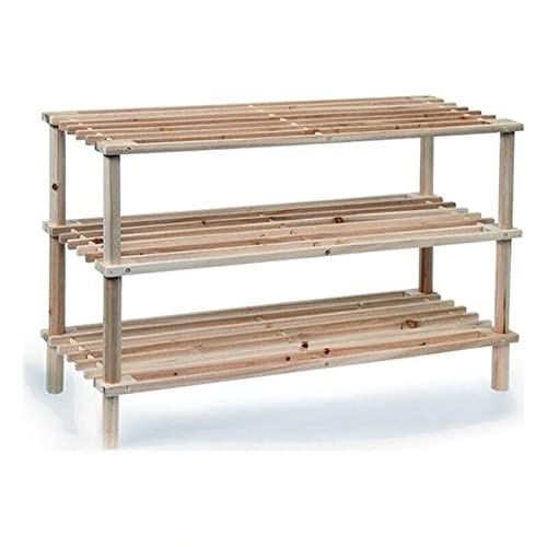 Estanterías a Medida Confortime S2202538 Zapatero Madera, 3 Estantes