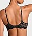 Victoria's Secret Fashion Show '24 Women's Lace Lightly Lined Classic Coverage Demi Bra, Black, 34B
