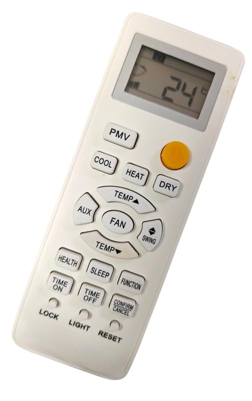 Image of Ehop AC-131B Ac Remote Control for Haier AC Air Conditioners Remote with PMV and Dry Function (Old Remote Must be Exactly Same for it to Work