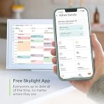 Skylight Calendar: 15-inch Wall Planner Digital Calendar & Chore Chart, Smart Touchscreen Interactive Display for Family Schedules – Wall Mount Included, Great for Organizing Your 2026 Calendar - Image 5