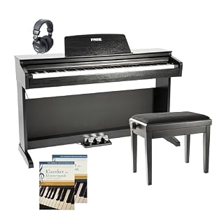 Fame DP-2000 BK Complete – Jeu de piano numérique-Set - Les Beatles, Paul McCartney, John Lennon, RIngo Starr, George Harrison